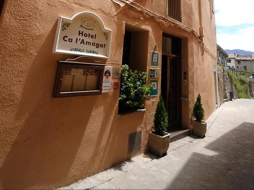 Hotel Ca L'Amagat Bagá Exterior photo